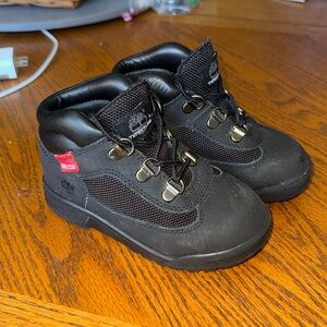 Timberland 6 Inch Premium Waterproof "Helcor" Baby Toddlers Boots Black Size 10